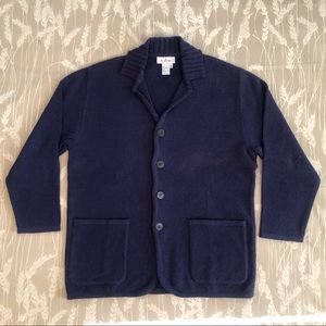 Ermenegildo Zegna Cotton Blend Cardigan Sweater
